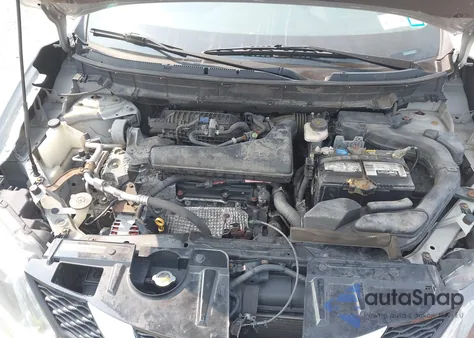 2014 Nissan Rogue Sv из США, поврежденный, VIN 5N1AT2MV5EC828608